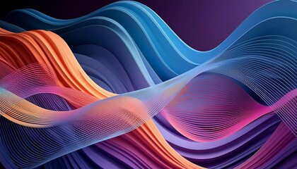 digital color wave gradient curve abstract graphic poster ppt background abstract art background