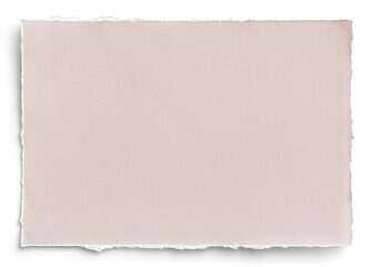 Wall Mural - Blush Deckled Edge Landscape A4 Paper 1