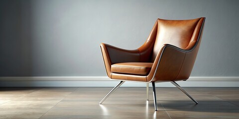 Sticker - Sleek and stylish modern chair perfect for contemporary interiors, furniture, home decor, interior design, minimalist