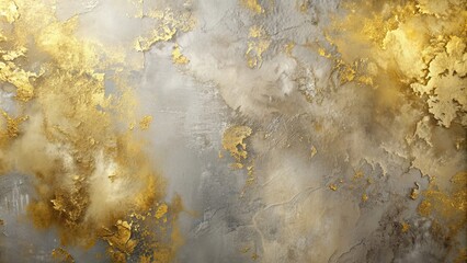 Canvas Print - Abstract gold grey ideal for wall decor, gold, grey, abstract, ideal, wall, decor, design, backdrop, texture, elegant