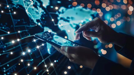 Global Network Connectivity: Digital Interaction