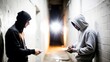 © N7 - Underground Drug Deal in Dimly Lit Alley