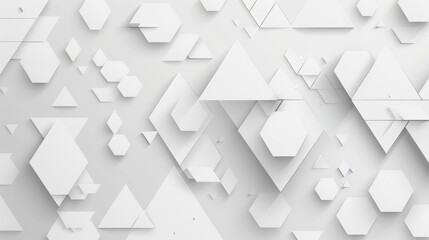 Poster - Design idea with abstract geometric background on a minimalistic texture.