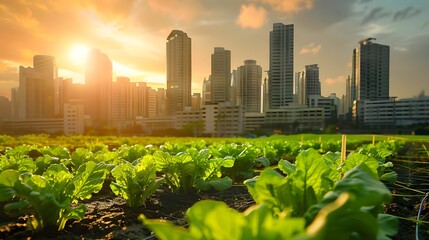 Poster - The role of smart cities in promoting sustainable and tech-driven urban farming