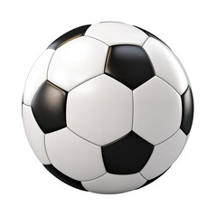 Wall Mural - soccer ball isolated