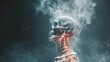 © Екатерина Чумаченко - Visualize C1 vertebra injury causing neck pain and headache in Jefferson fracture. Concept Spinal Injuries, Cervical Vertebrae, Jefferson Fracture, Neck Pain, Headache