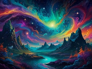 Wall Mural - The Aurora