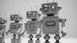 © imlane - grey simple robots white background front perspective 1-point perspective