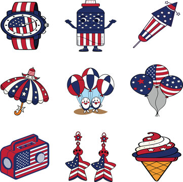  American  Sublimation Vector File