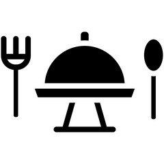 Sticker - Catering vector icon illustration of Catering iconset.