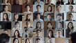 © VK Studio - A collage of various individuals, creating a diverse mosaic of faces expressing different emotions and stories, symbolizing unity and diversity.