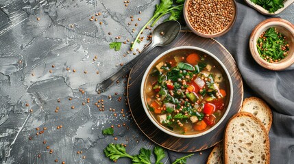 Canvas Print - soup