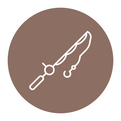 Sticker - Fishing Rod Icon