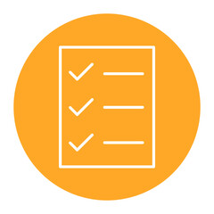 Poster - Checklist Icon