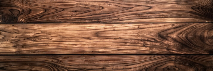 Wall Mural - wide angle view of a dark wood background with subtle variations in color and texture smooth surface 