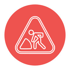 Sticker - Road Work Icon