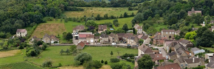 Sticker - Russilly hameau de Givry en Côte Chalonnaise.