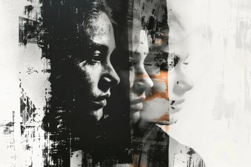 Poster - Triple gradient poster image styling templateivant