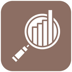 Wall Mural - Analysis vector icon. Can be used for Business Analytics iconset.