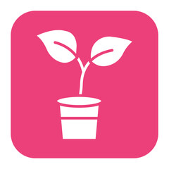 Poster - Plants vector icon. Can be used for Global Warming iconset.