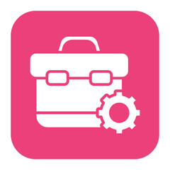 Poster - Portfolio vector icon. Can be used for Business and Finance iconset.