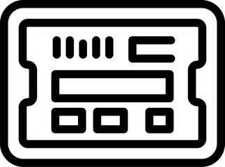 Poster - Electronic device circuit board, representing computing technology and digital innovation