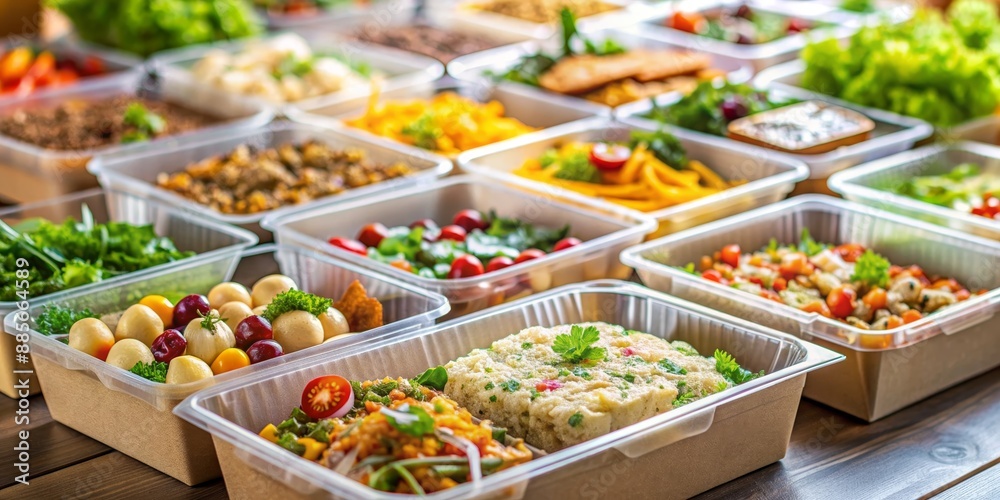 Food Container Plan Healthy Meal Prep in Plastic Containers, Food, Diet, Meal Plan , Lunch ...