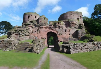 Wall Mural - A view of Beeston Castle in Cheshire in the UK