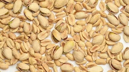 Wall Mural - pistachio nuts and peanuts