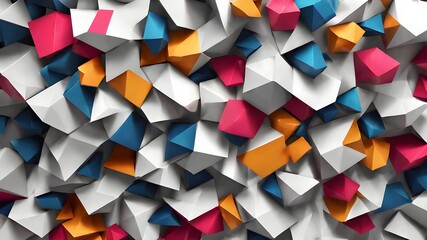 Wall Mural - colorful shapes