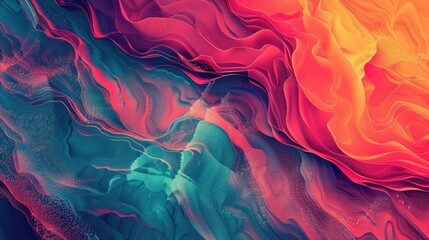 Wall Mural - An abstract background with a mix of vivid colors and layered textures, creating a rich and dynamic wallpaper illustration.