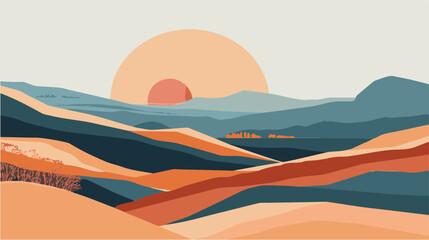 Abstract Vector Graphic