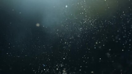 Poster - Glittering Dust Particles In Motion Generative AI