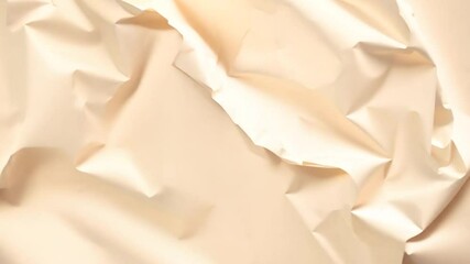 Poster - Animated Crinkled Paper Texture Loop Generative AI