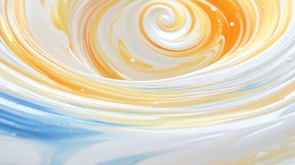 Sticker - Swirling Abstract Painting