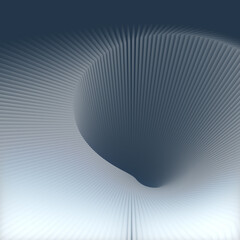 Fototapete - Geometric background with a pattern of lines and shapes. 3d rendering digital illustration