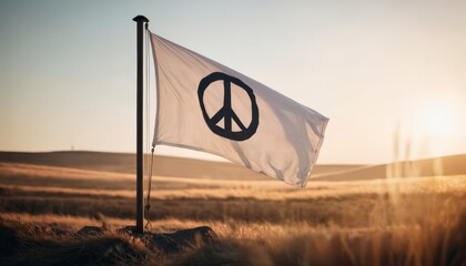 white flag of peace