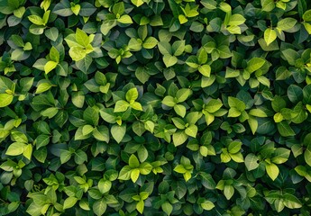 Sticker - Green Ivy Hedge Texture Background