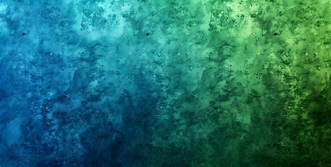 Sticker - Grunge Texture Blue Green Gradient Background