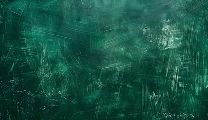 Poster - Green Chalkboard Background Texture