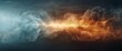 © 2D_Jungle - Copy space on bold abstract lightning, natural lighting