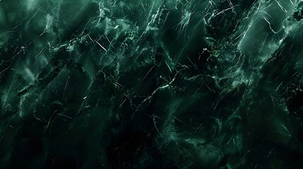 Wall Mural - Dark Green Marble Texture Background