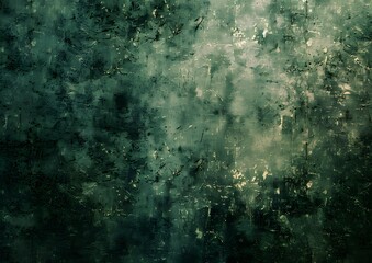 Wall Mural - Dark Green Grunge Background Texture