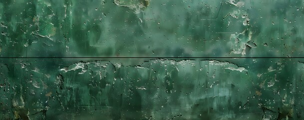 Wall Mural - Green Concrete Wall Texture Background