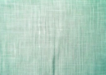 Sticker - Light Green Linen Textured Background With Copy Space