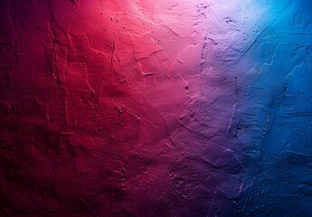 Wall Mural - Red Blue Gradient Wall Texture Background