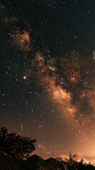 Wall Mural - sunset in the sky