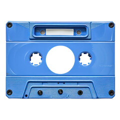 a blue tape cassette cut out background