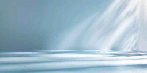 Poster - White surface background at night, plain wall, clean, minimalist, design
