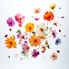 Poster - background with flowers